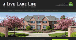 Desktop Screenshot of livelakelife.com
