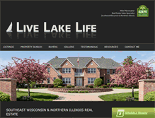 Tablet Screenshot of livelakelife.com